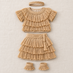 Conjunto infantil de chambira